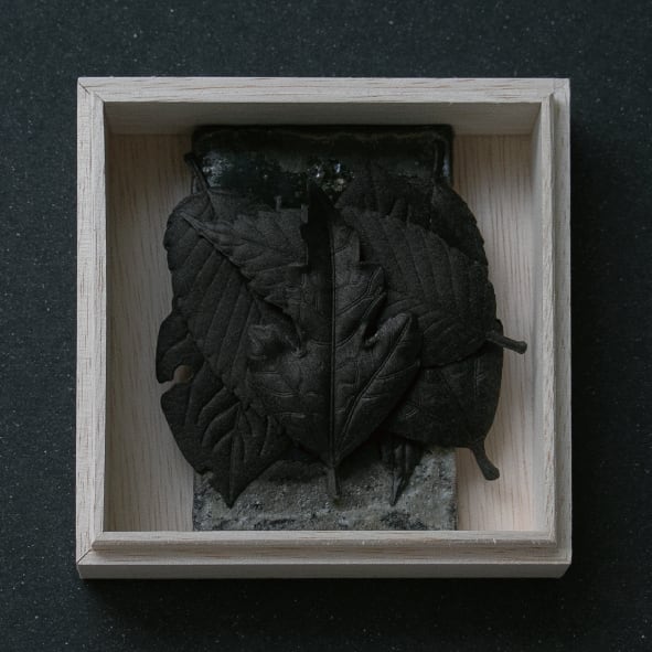 Leaf - incense - Black Set - HEJI Rituals | Luxury Healing Space