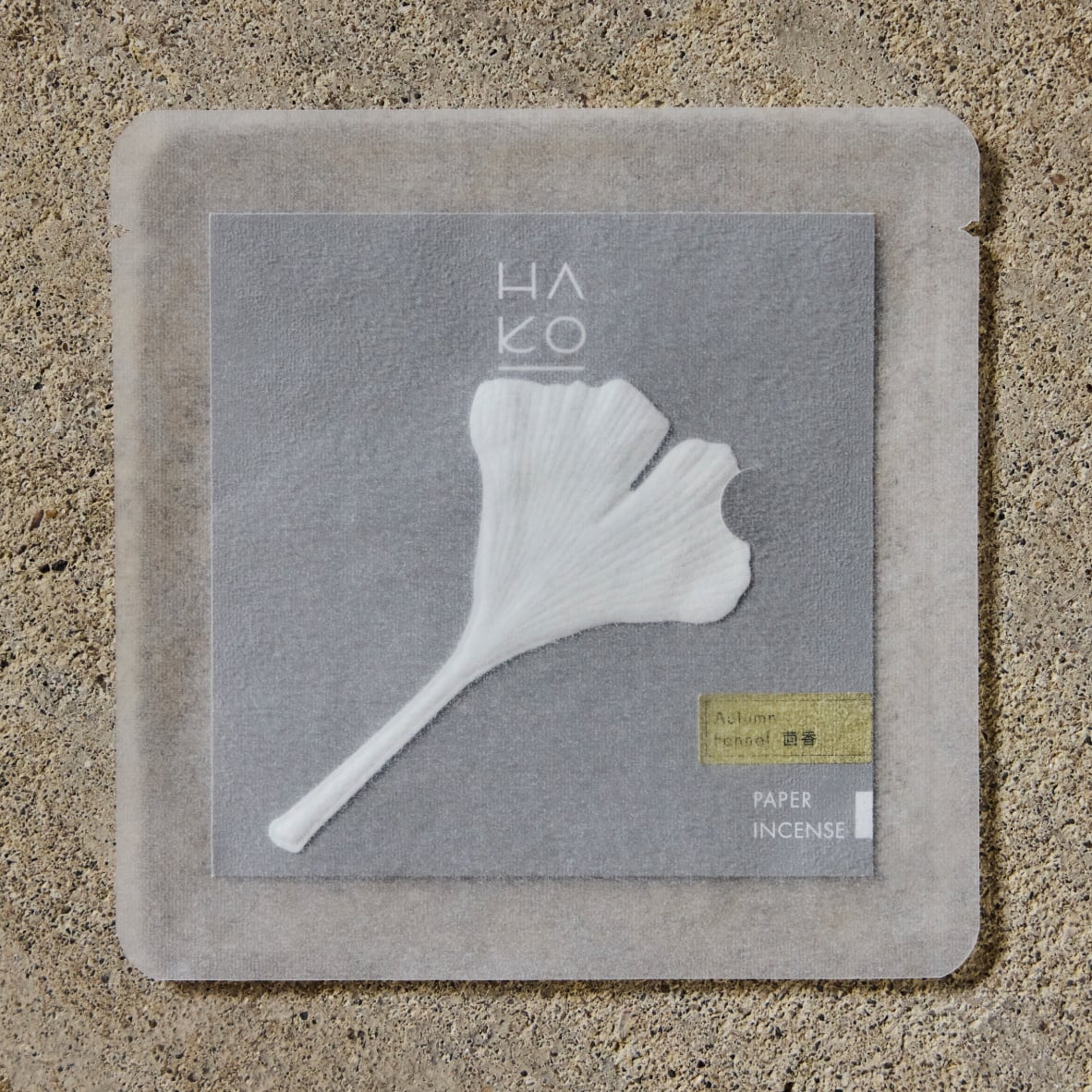 Leaf - incense - Fennel - HEJI Rituals | Luxury Healing Space