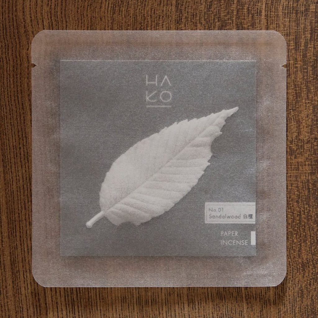 Leaf - incense - Sandalwood - HEJI Rituals | Luxury Healing Space